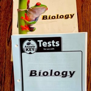 BJU Biology Book and test book